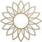Ekena Millwork Daisy Wood Fretwork Pierced Ceiling Medallion, Birch, 36"OD x 13 7/8"ID x 1/4"T CMWP36X36X0250DABI - alternate 1
